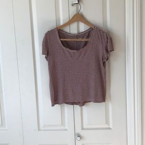 Ribbed Striped Shirt